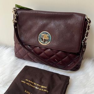 SOLD⭐️NWT💯 Authentic Kate Spade Leather Gold Coast Shoulder Bag